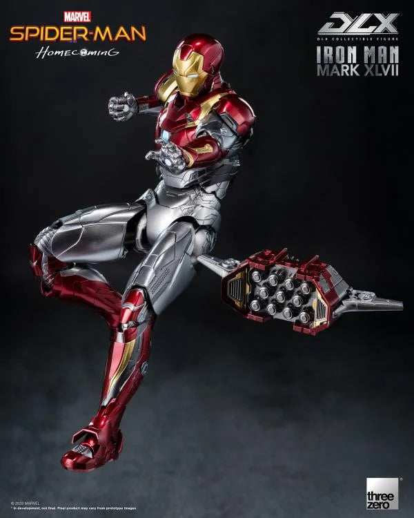 Threezero Spiderman: Homecoming DLX Iron Man Mark 47 1/12 Scale Action Figure