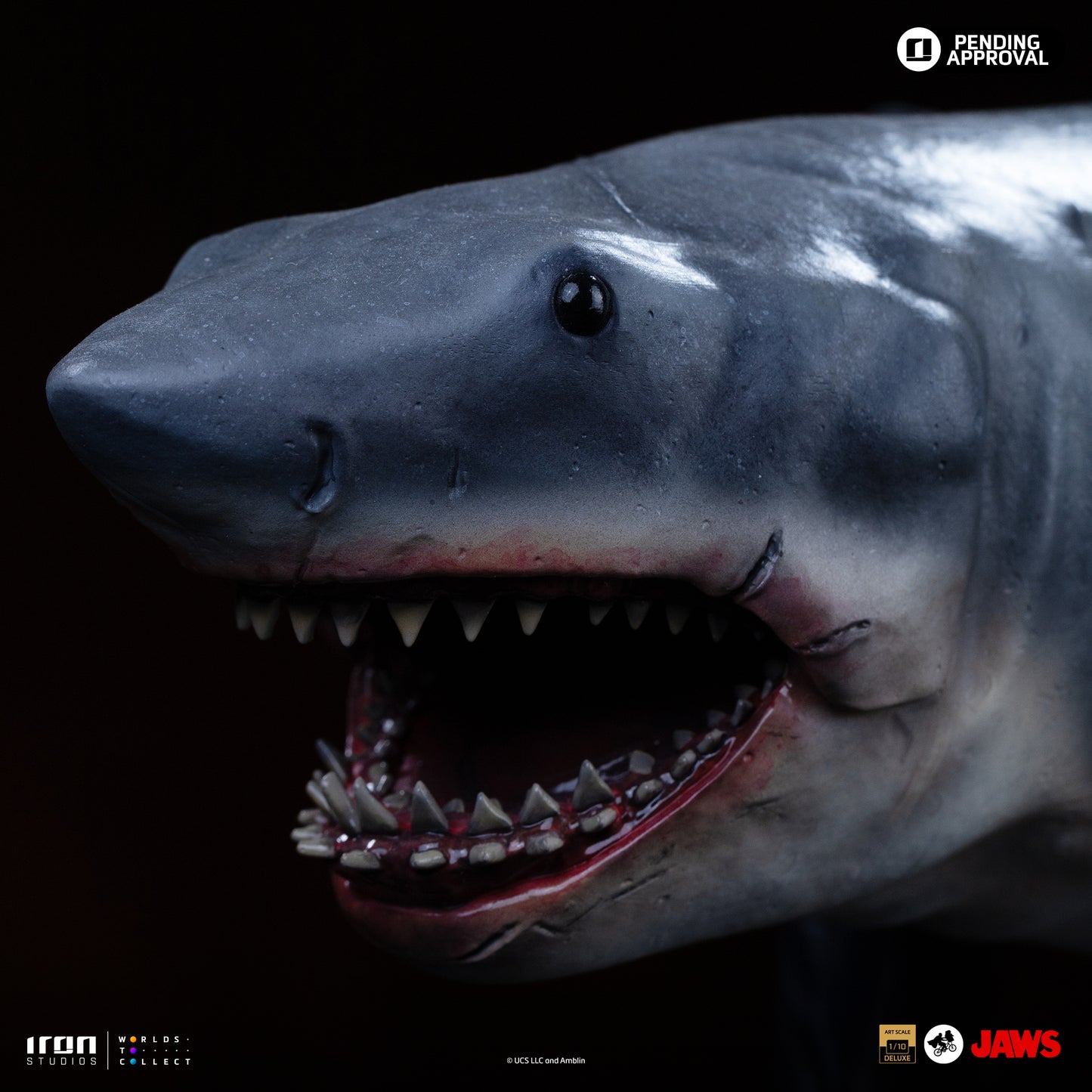 Iron Studio Steven Spielberg (Jaws 50th Anniversary) - Jaws - Art Scale 1/10 Statue