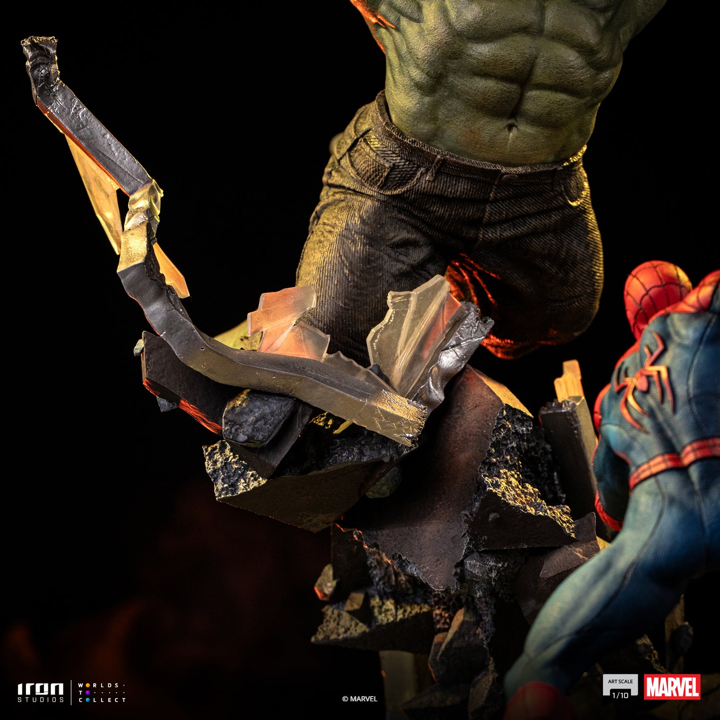 PRE ORDER - Iron Studio Spiderman vs Hulk - Spider-Man: Brand New Day - Art Scale 1/10