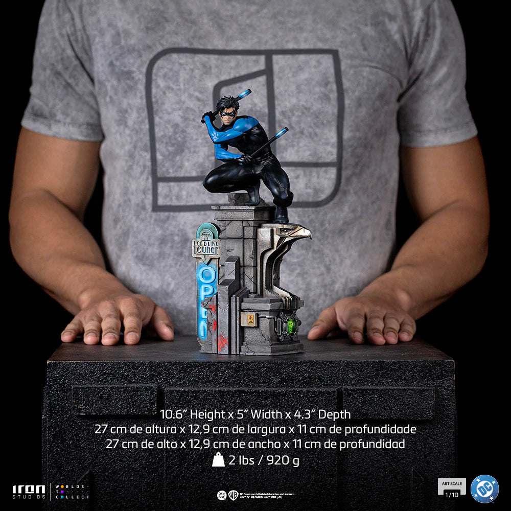STOCK - Iron Studio Nightwing DC Comics Series #9 - Art Scale 1/10