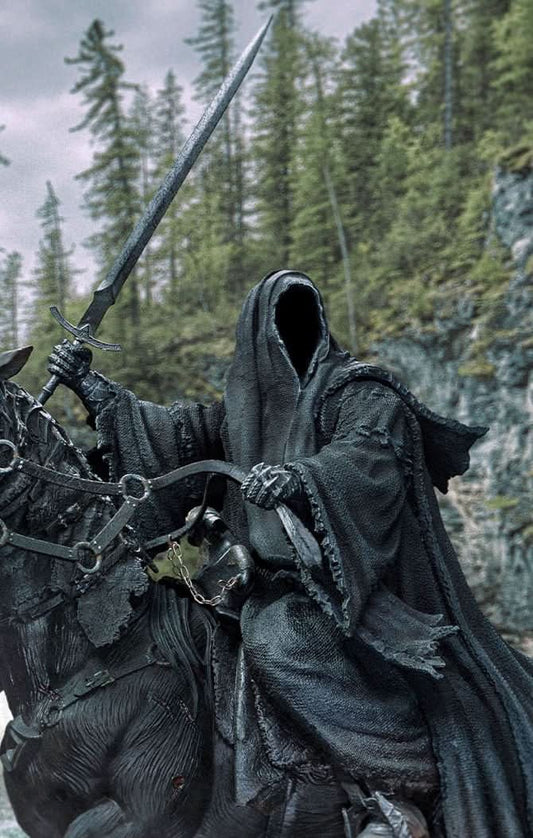 Iron Studios Nazgul on Horse Deluxe - The Lord of the Rings - BDS Art Scale 1/10