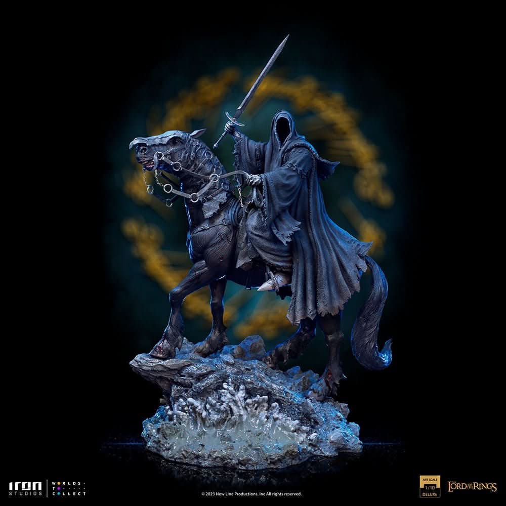 Iron Studios Nazgul on Horse Deluxe - The Lord of the Rings - BDS Art Scale 1/10