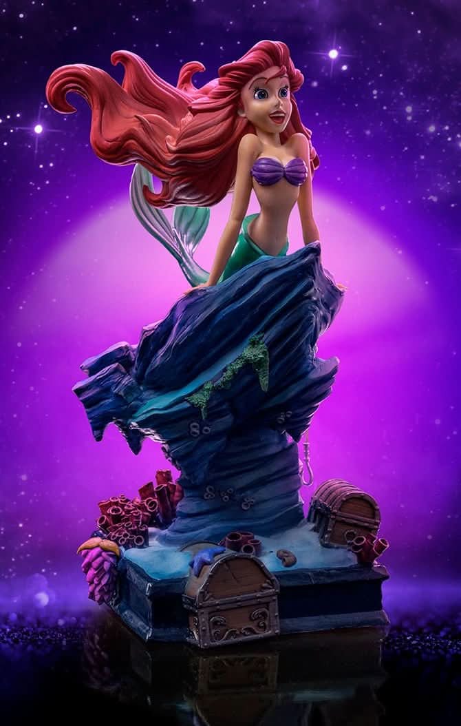 Iron Studios Little Mermaid - Disney 100th - Little Mermaid - Art Scale 1/10 Statue