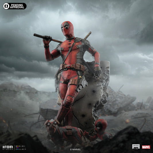 Iron Studios Deadpool - Deadpool & Wolverine - Art Scale 1/10 Statue