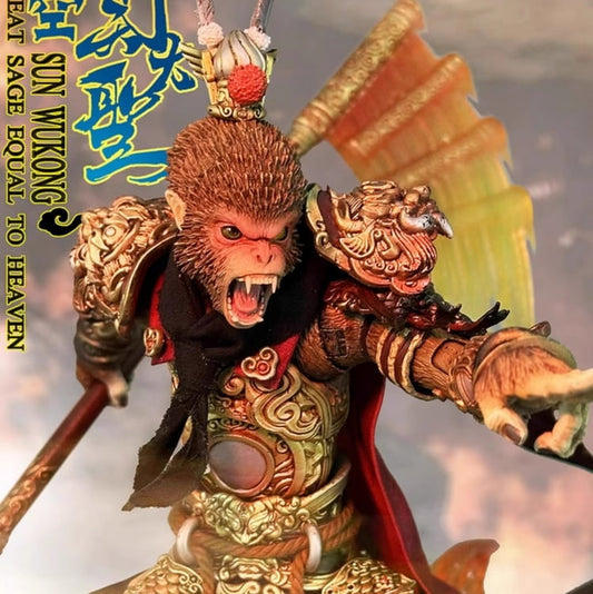 Fury Toys 狂怒工作室 1/12 山海魔神录 孙悟空 战损版 Monkey King Battle Damaged Version