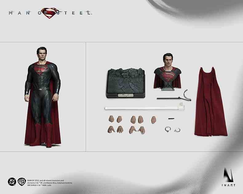 PRE ORDER - INART Man of Steel Superman 1/6 Scale Collectible Figures