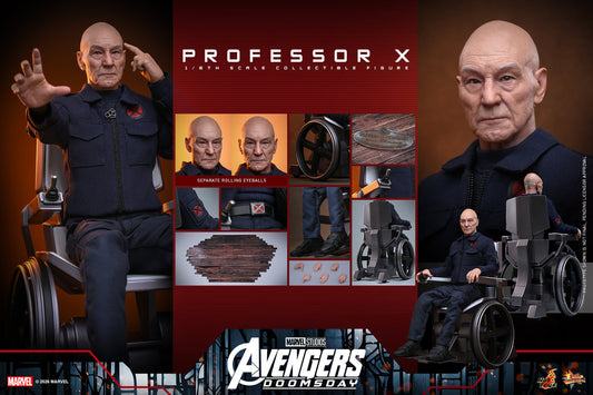 PRE ORDER - Hot Toys Avengers: Doomsday – Professor X  MMS917 1/6 Scale Collectible Figure