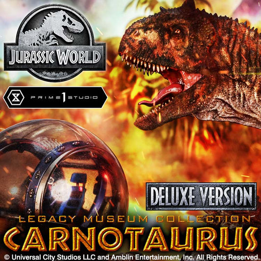 PRE ORDER- Prime 1 Studio Carnotaurus Jurassic World: Fallen Kingdom (Film) LMCJWF-10 LMCJWF-10DX LMCJWF-10DXS 1/15 Scale Dinosaur