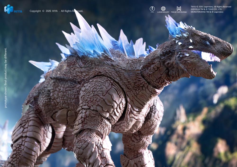 Hiya Toys EBG0312 - Godzilla x Kong: The New Empire - Frost Bite Blast Shimo