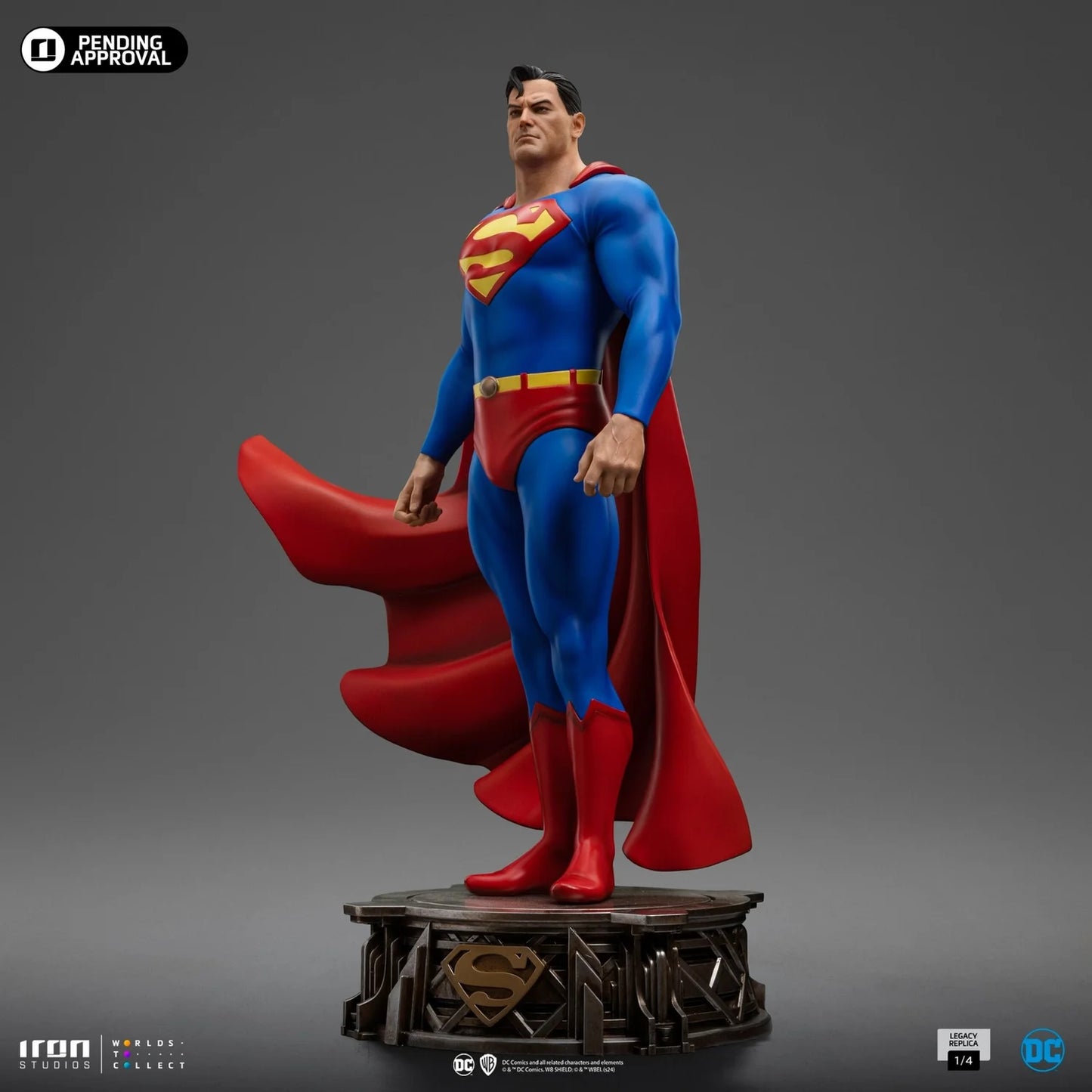 Iron Studios DC Comics Superman DC Trinity Legacy 1/4 Scale Statue