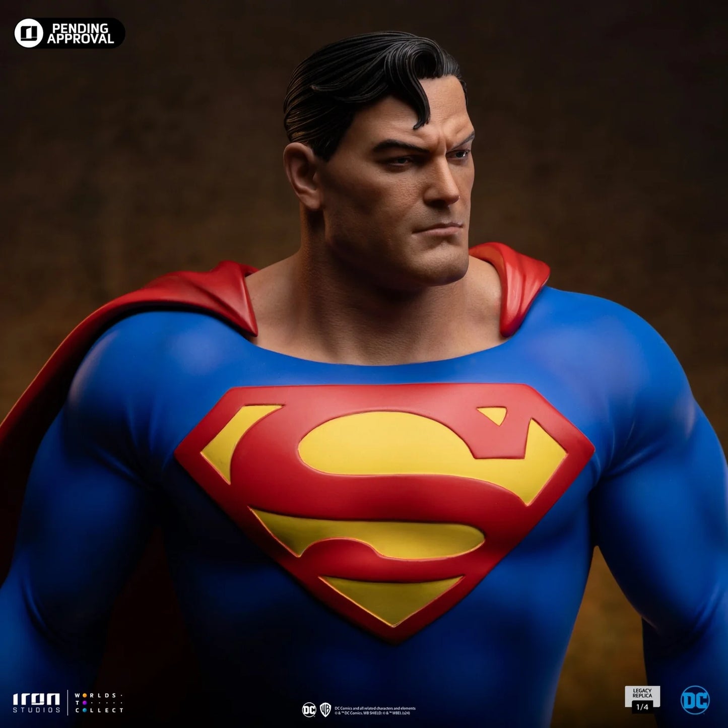 Iron Studios DC Comics Superman DC Trinity Legacy 1/4 Scale Statue