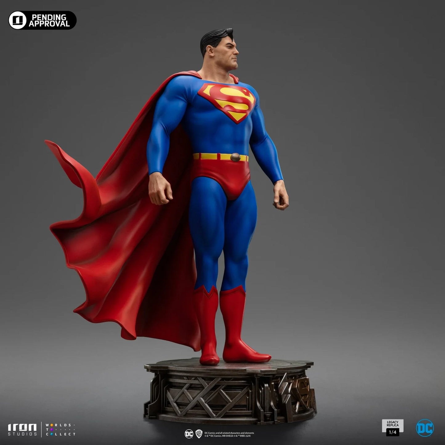 Iron Studios DC Comics Superman DC Trinity Legacy 1/4 Scale Statue