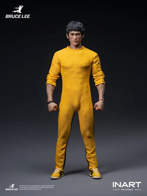 PRE ORDER - INART Action - Bruce Lee (Yellow Jumpsuit) 1/12 Action Figure