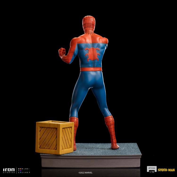 Iron Studio Spiderman 60s Animated Series - Marvel - Iron Studios 1/10 Scale Statue