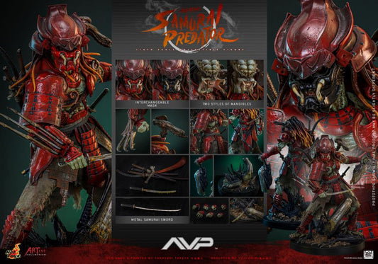 Hot Toys AC06 Akaoni Samurai Predator