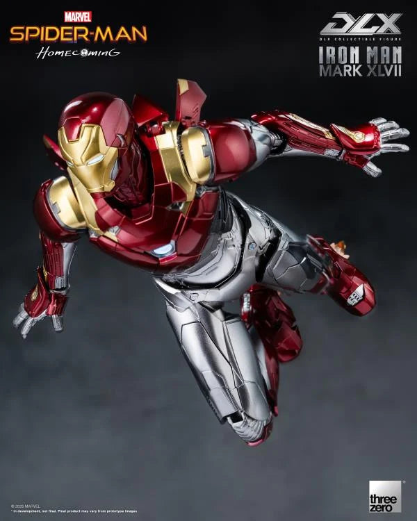 Threezero Spiderman: Homecoming DLX Iron Man Mark 47 1/12 Scale Action Figure