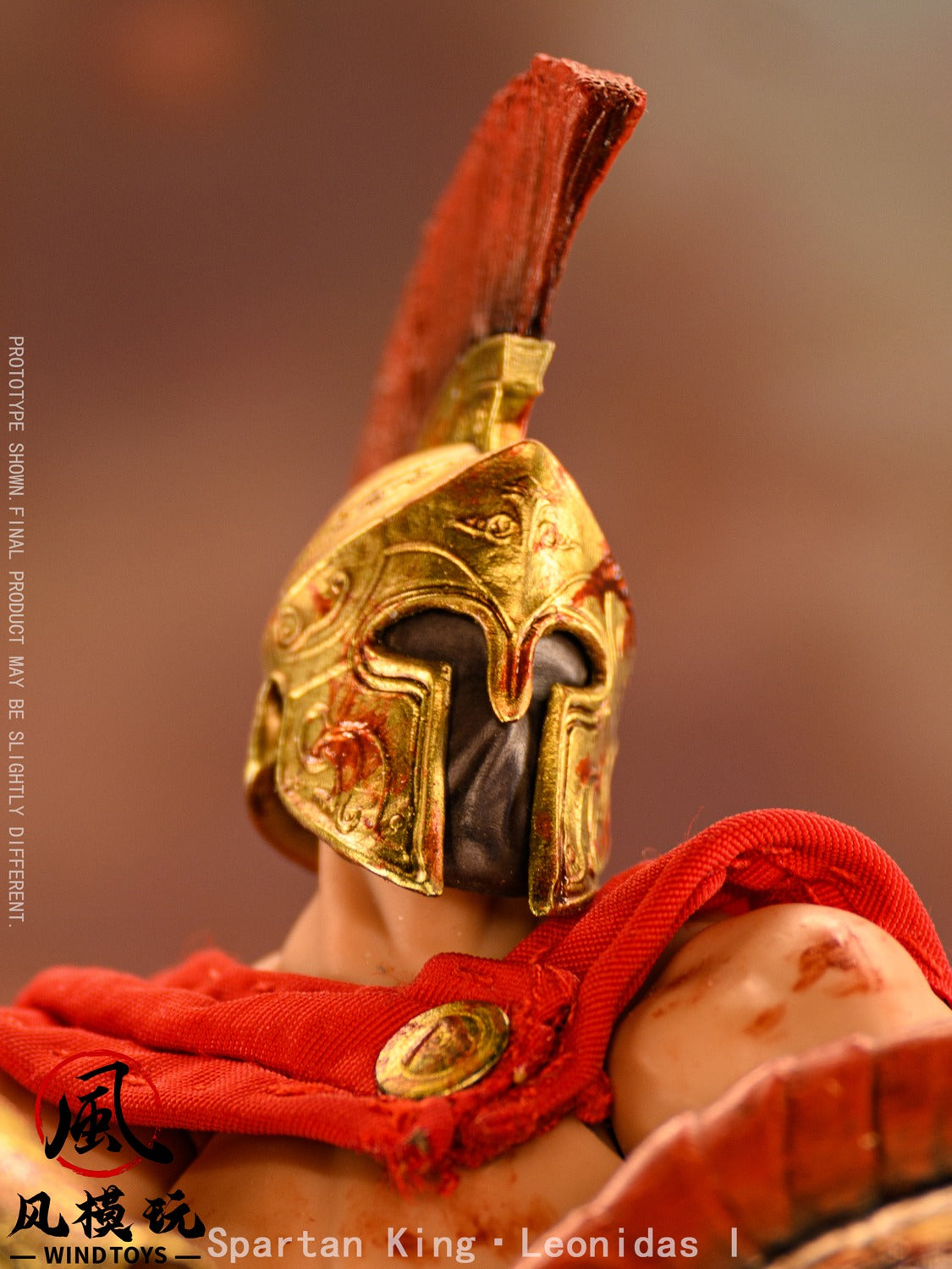 Wind Toys FMW004B 1/12 Eternal Warlords Series Spartan King Leonidas I (Bloodstained Edition)