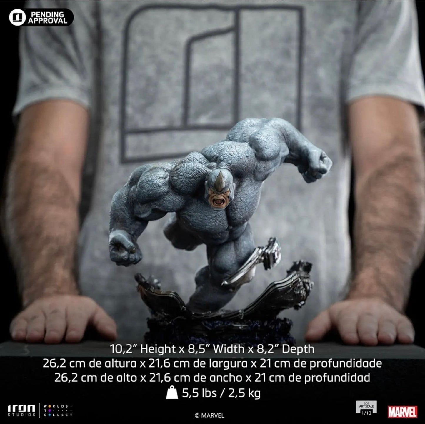 Iron Studios Rhino Spiderman vs Villains BDS Art 1/10 Scale Statue