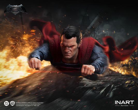 PRE ORDER - INART Action - Batman v Superman: Dawn of Justice - Superman Action Figure 1/12 Scale