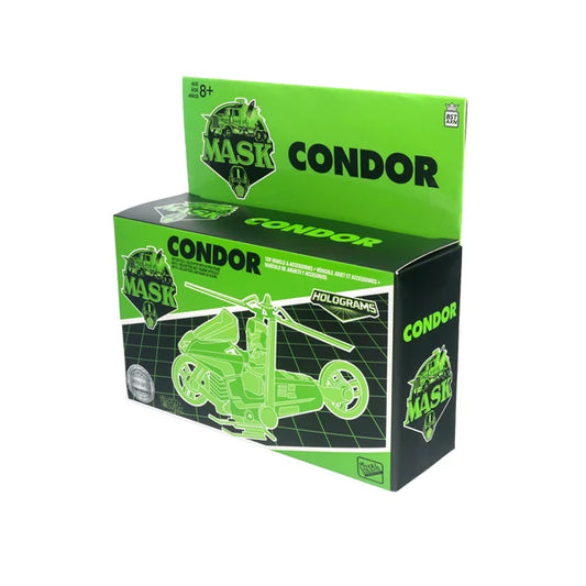 STOCK - THE LOYAL SUBJECTS M.A.S.K. SERIES 1 CONDOR HOLOGRAM EDITION FIGURE