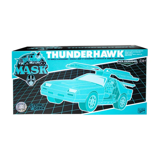 STOCK - THE LOYAL SUBJECTS M.A.S.K. SERIES 1 THUNDERHAWK HOLOGRAM EDITION FIGURE
