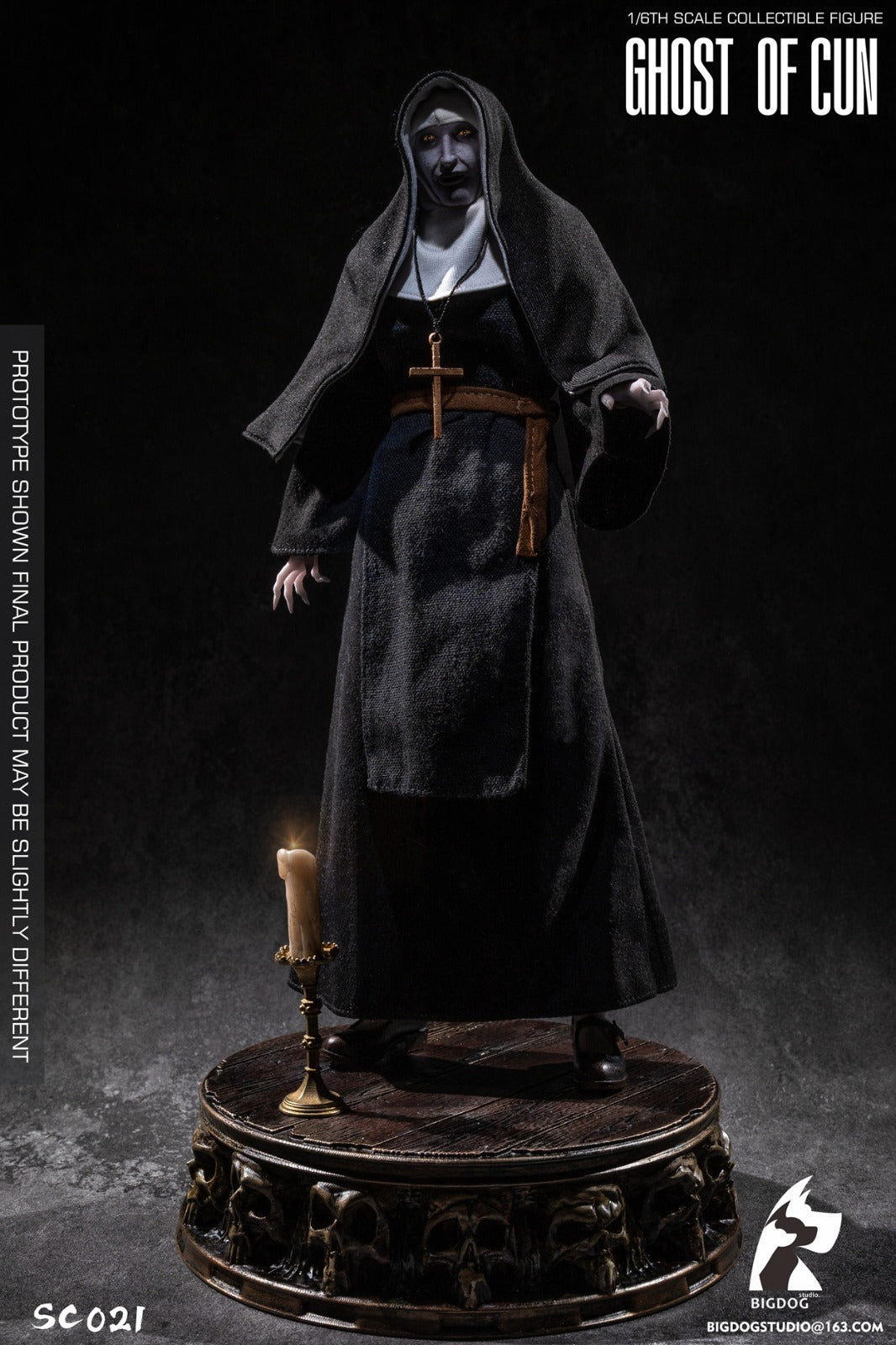 Bigdog Studio SC021 1/6 Scale Ghost of Cun The Nun Movie