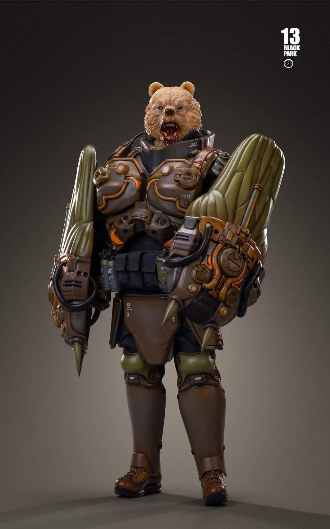Black 13 Park White Bear Variant 1/6 Scale Action Figure