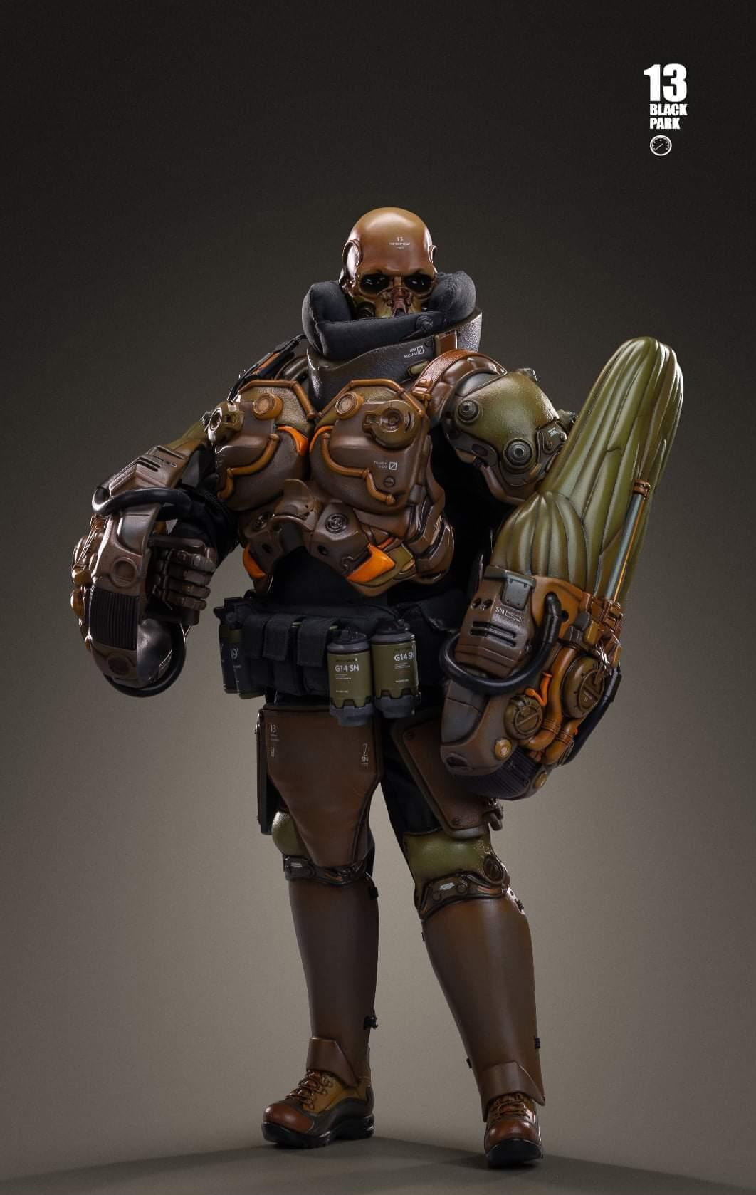 Black 13 Park White Bear Variant 1/6 Scale Action Figure