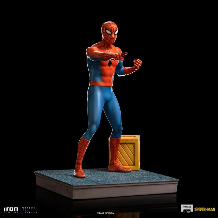 Iron Studio Spiderman 60s Animated Series - Marvel - Iron Studios 1/10 Scale Statue