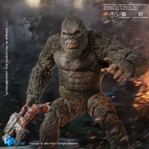 HIYA TOYS EBG0241 GODZILLA VS KONG KONG 2.0 ACTION FIGURE