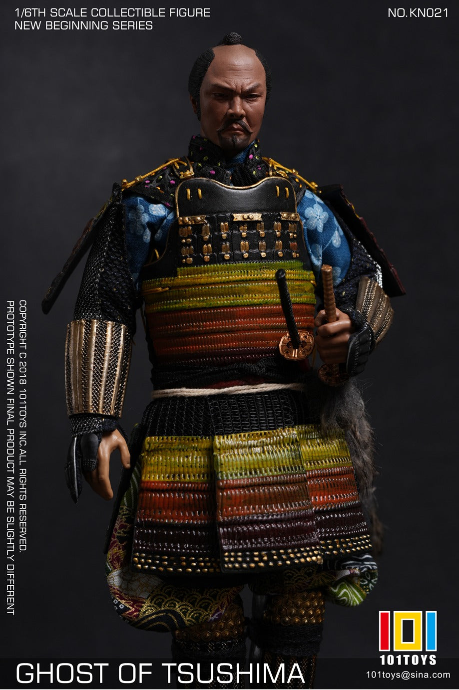 101TOYS KN021 1/6 新起点系列 武士乙 GHOST OF TSUSHIMA SAMURAI B