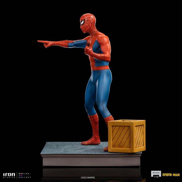 Iron Studio Spiderman 60s Animated Series - Marvel - Iron Studios 1/10 Scale Statue