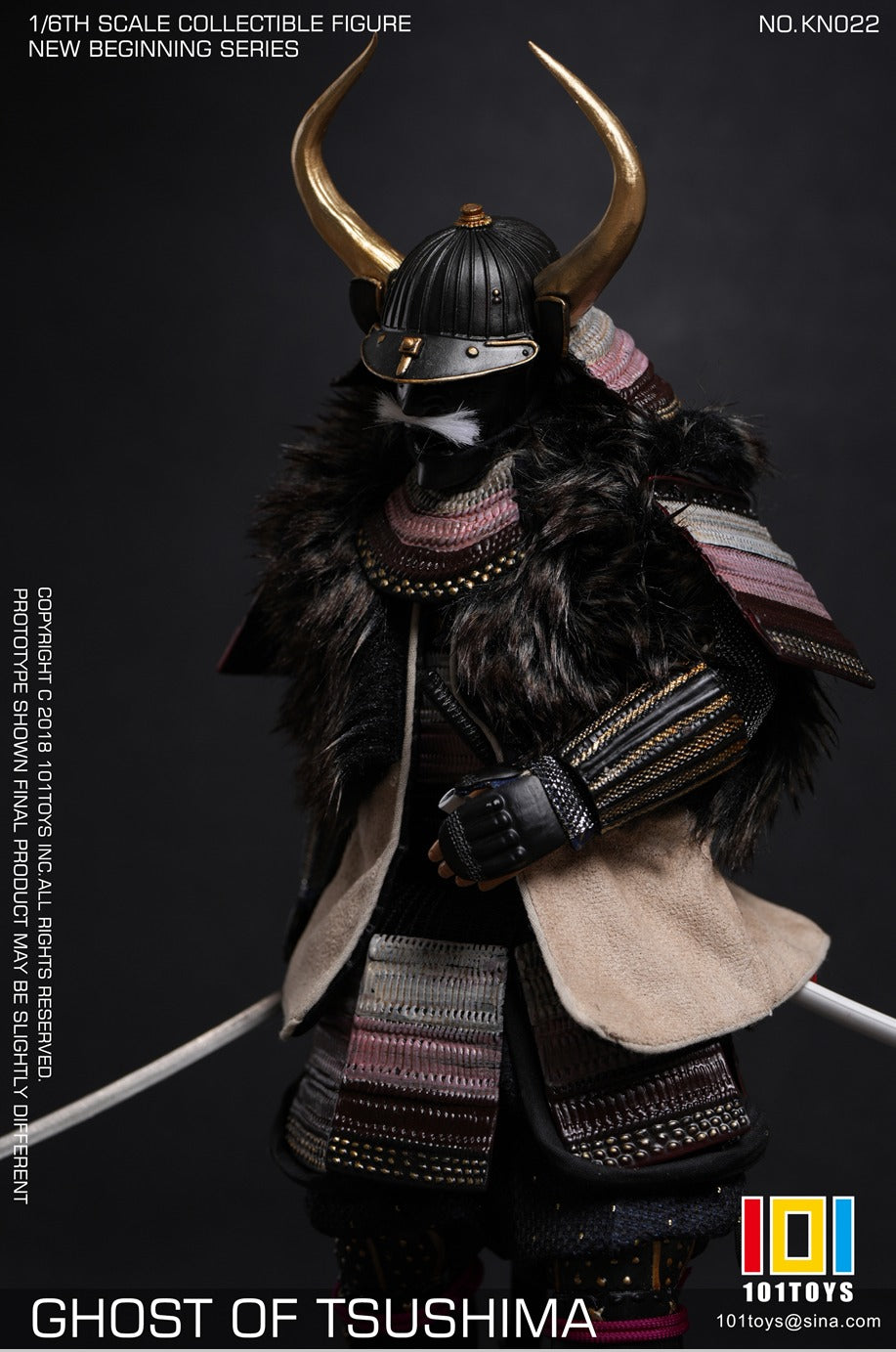101TOYS KN022 1/6 新起点系列 武士丙 GHOST OF TSUSHIMA SAMURAI C