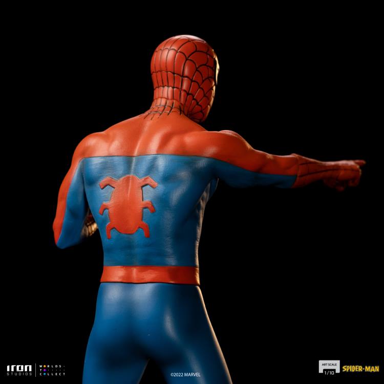 Iron Studio Spiderman 60s Animated Series - Marvel - Iron Studios 1/10 Scale Statue