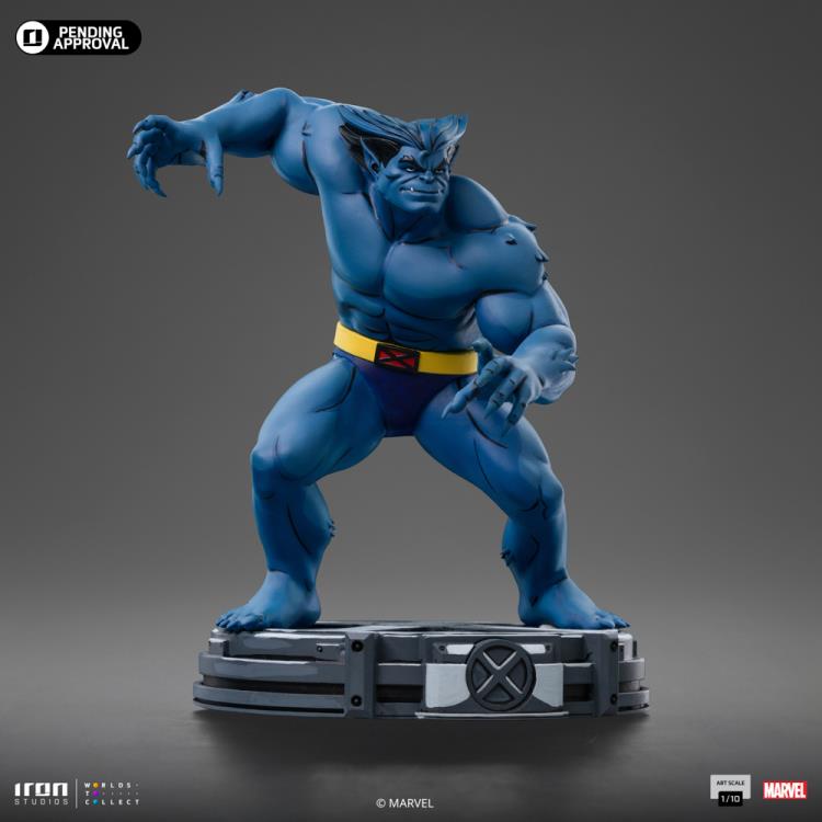 Iron Studio X Men '97 Battle Diorama Series Beast 1/10 Art Scale Statue
