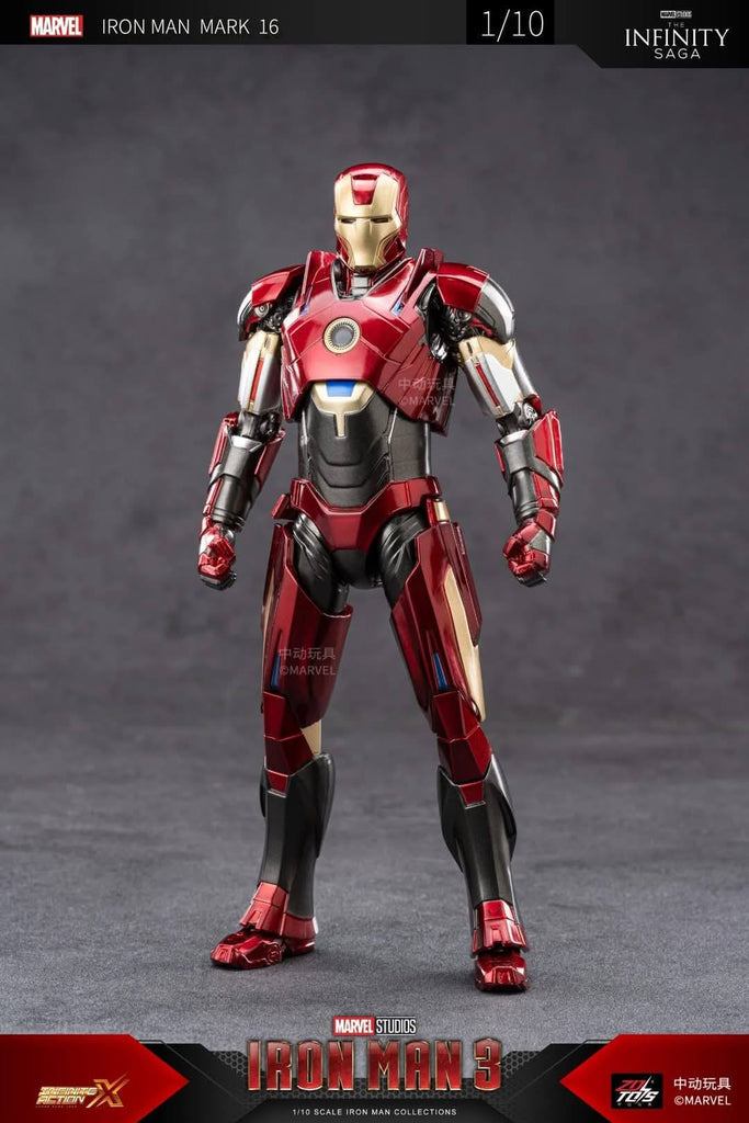 ZD Toys Iron Man 3 Iron Man Mark 16 1/10 Scale Collectible Figure