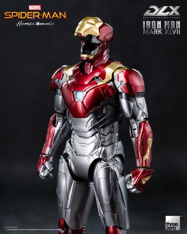 Threezero Spiderman: Homecoming DLX Iron Man Mark 47 1/12 Scale Action Figure