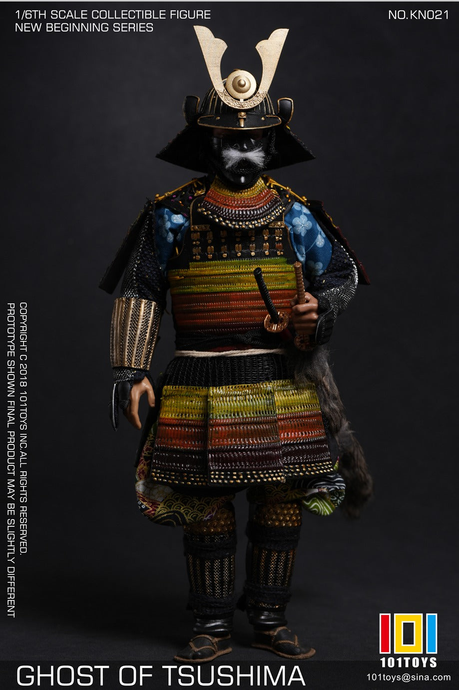 101TOYS KN021 1/6 新起点系列 武士乙 GHOST OF TSUSHIMA SAMURAI B