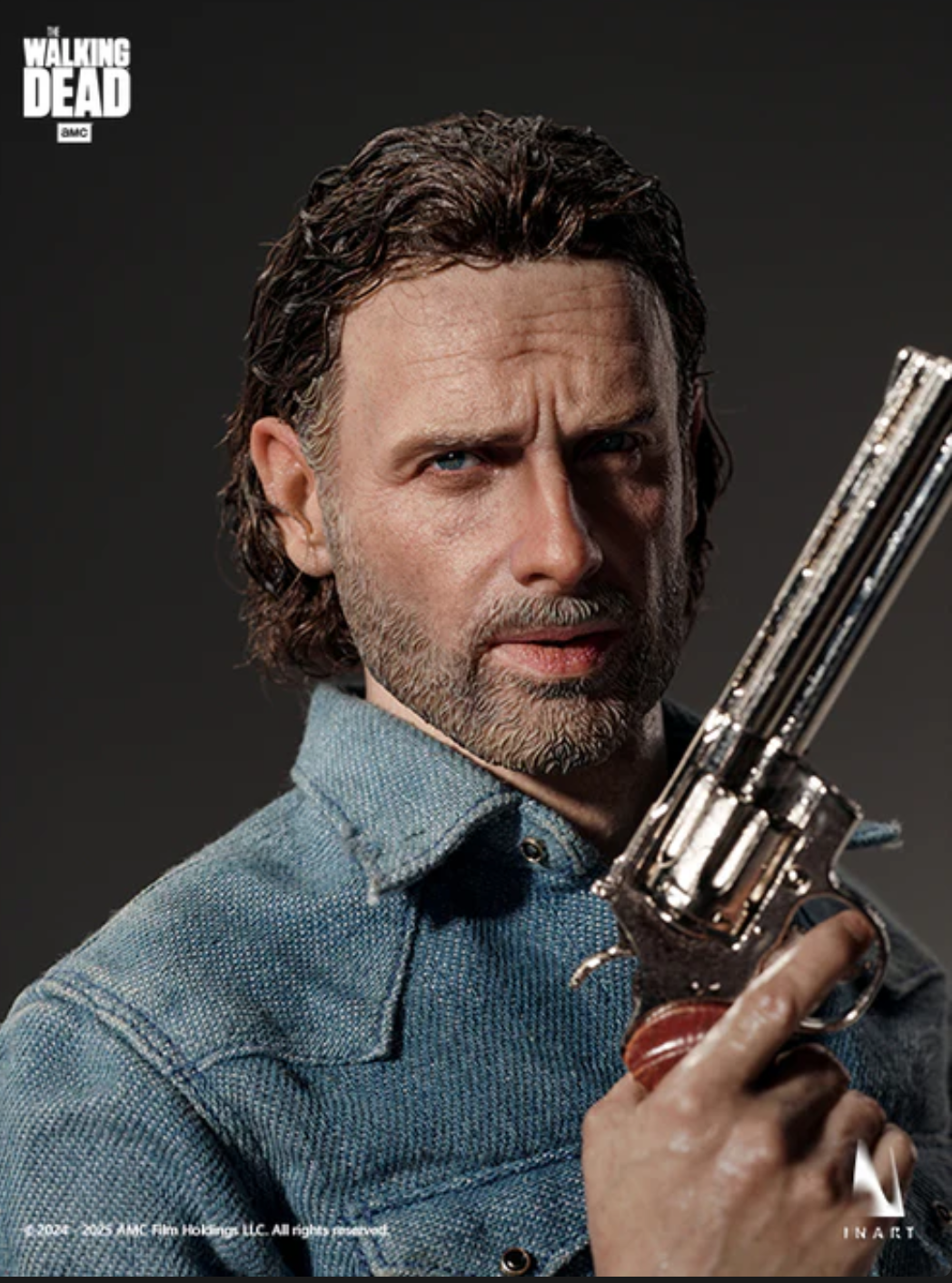 AG-A024 Queen Studio Inart 1/6 Scale Rick Grimes - The Walking Dead