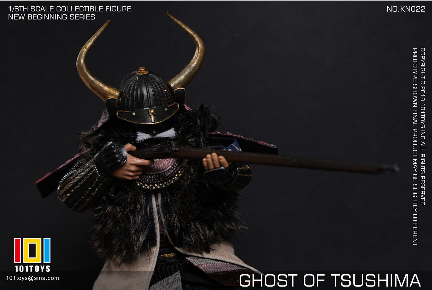 101TOYS KN022 1/6 新起点系列 武士丙 GHOST OF TSUSHIMA SAMURAI C