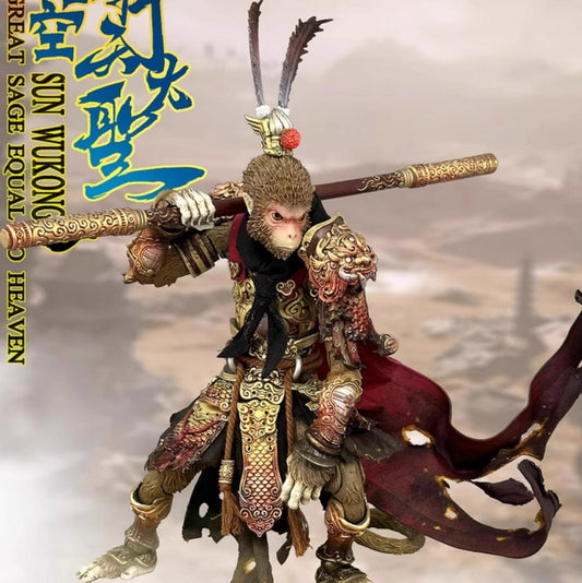 Fury Toys 狂怒工作室 1/12 山海魔神录 孙悟空 战损版 Monkey King Battle Damaged Version
