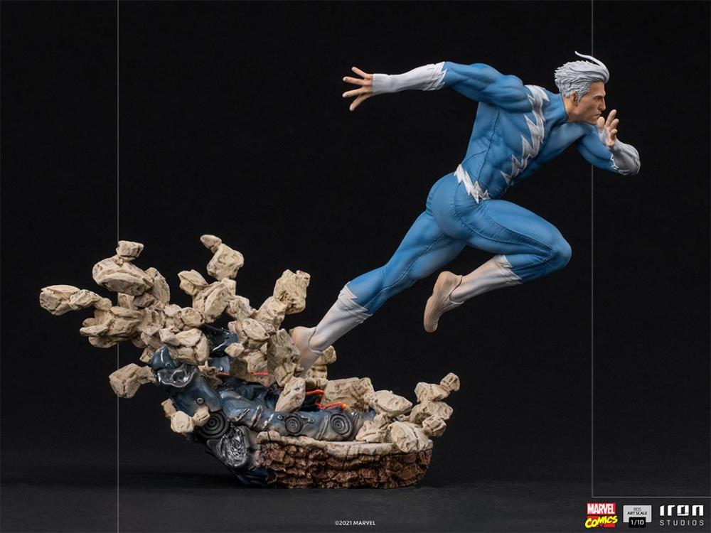 Iron Studio X Men Battle Diorama Series Quicksilver 1/10 Art Scale Statue