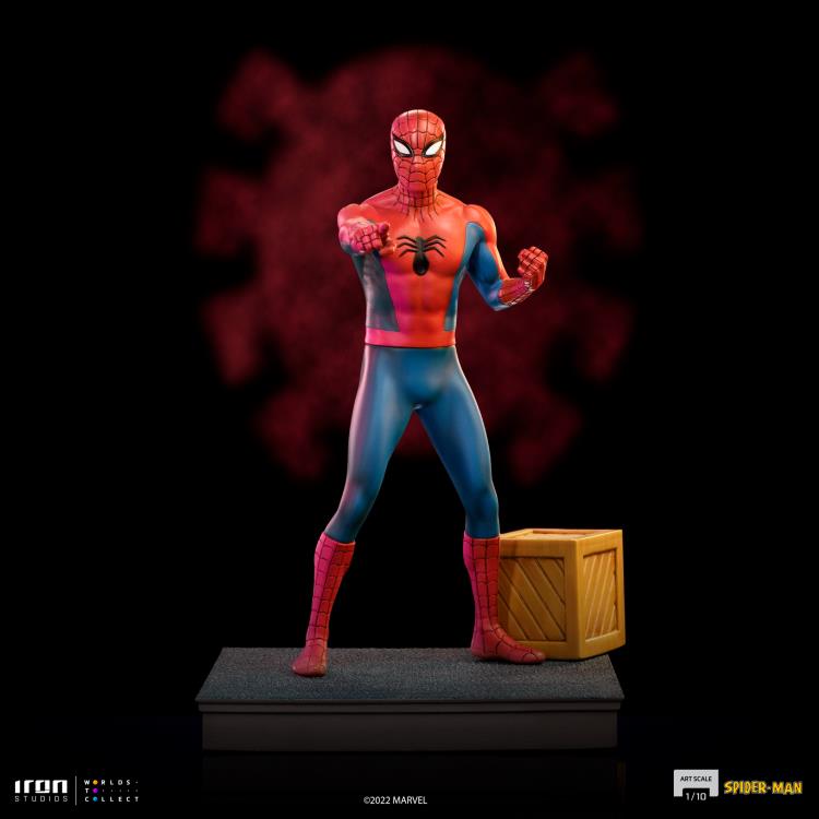 Iron Studio Spiderman 60s Animated Series - Marvel - Iron Studios 1/10 Scale Statue