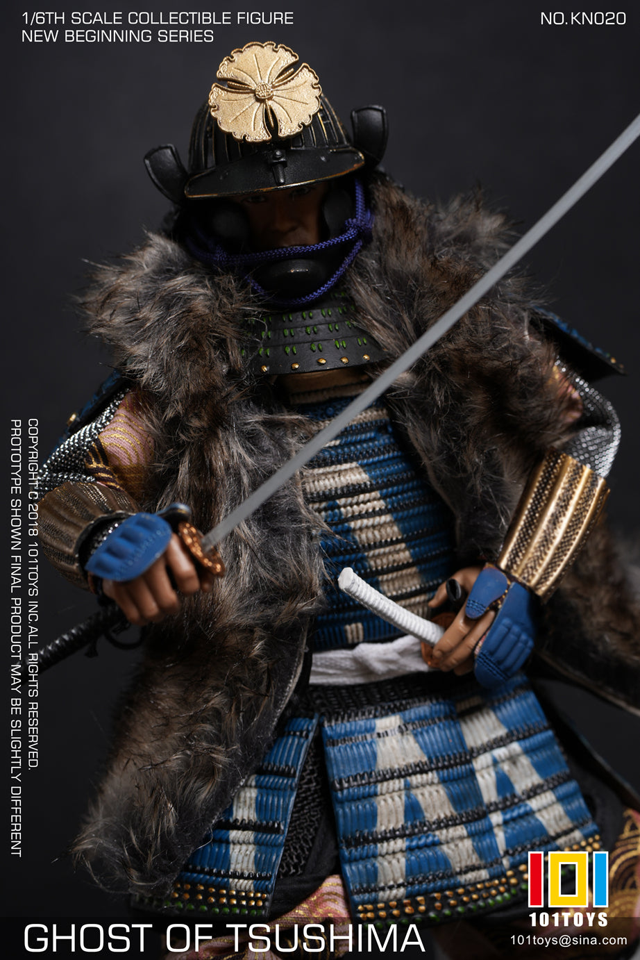 101TOYS KN020 1/6 新起点系列 武士甲 GHOST OF TSUSHIMA AMURAI A