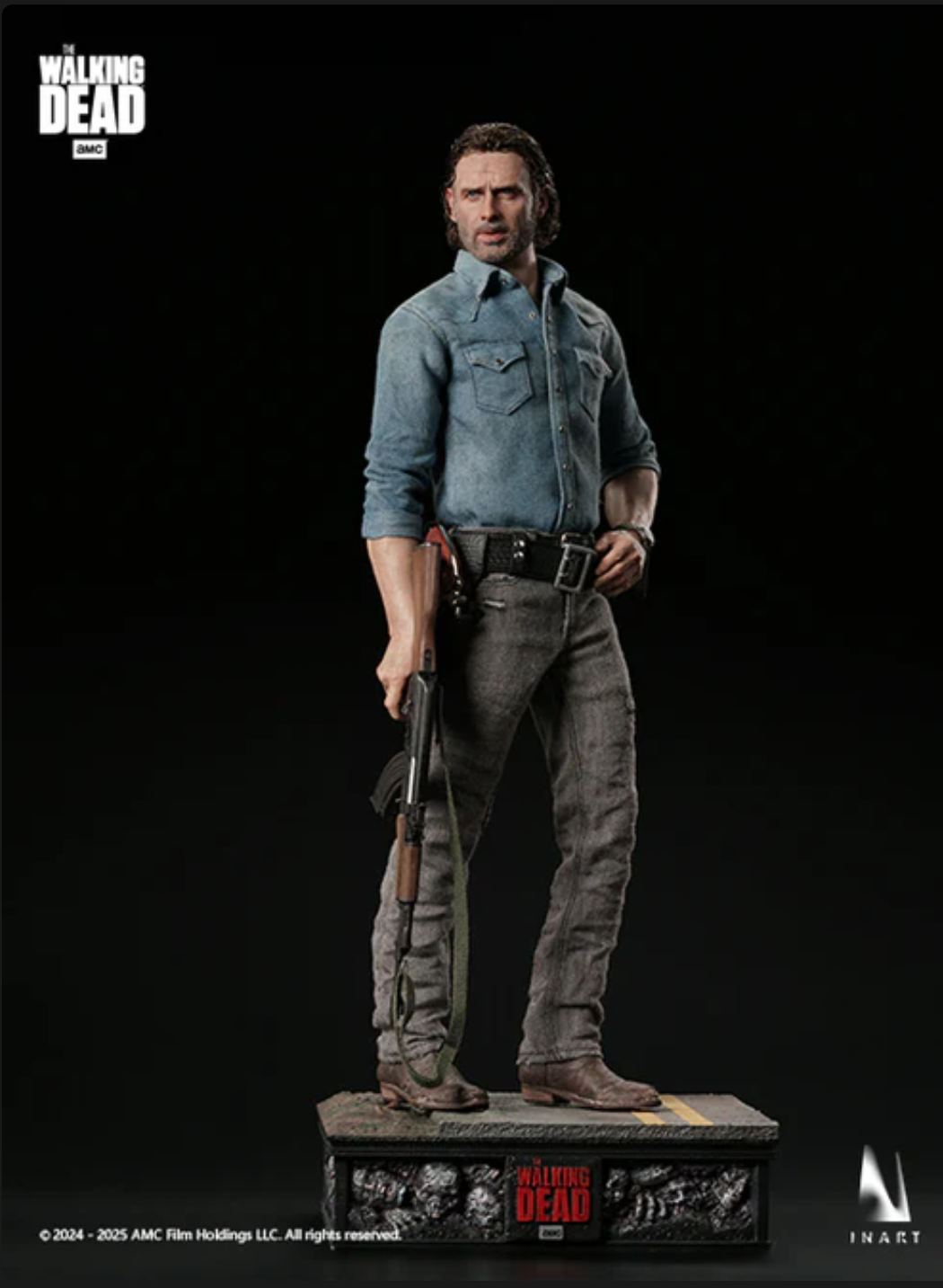 AG-A024 Queen Studio Inart 1/6 Scale Rick Grimes - The Walking Dead