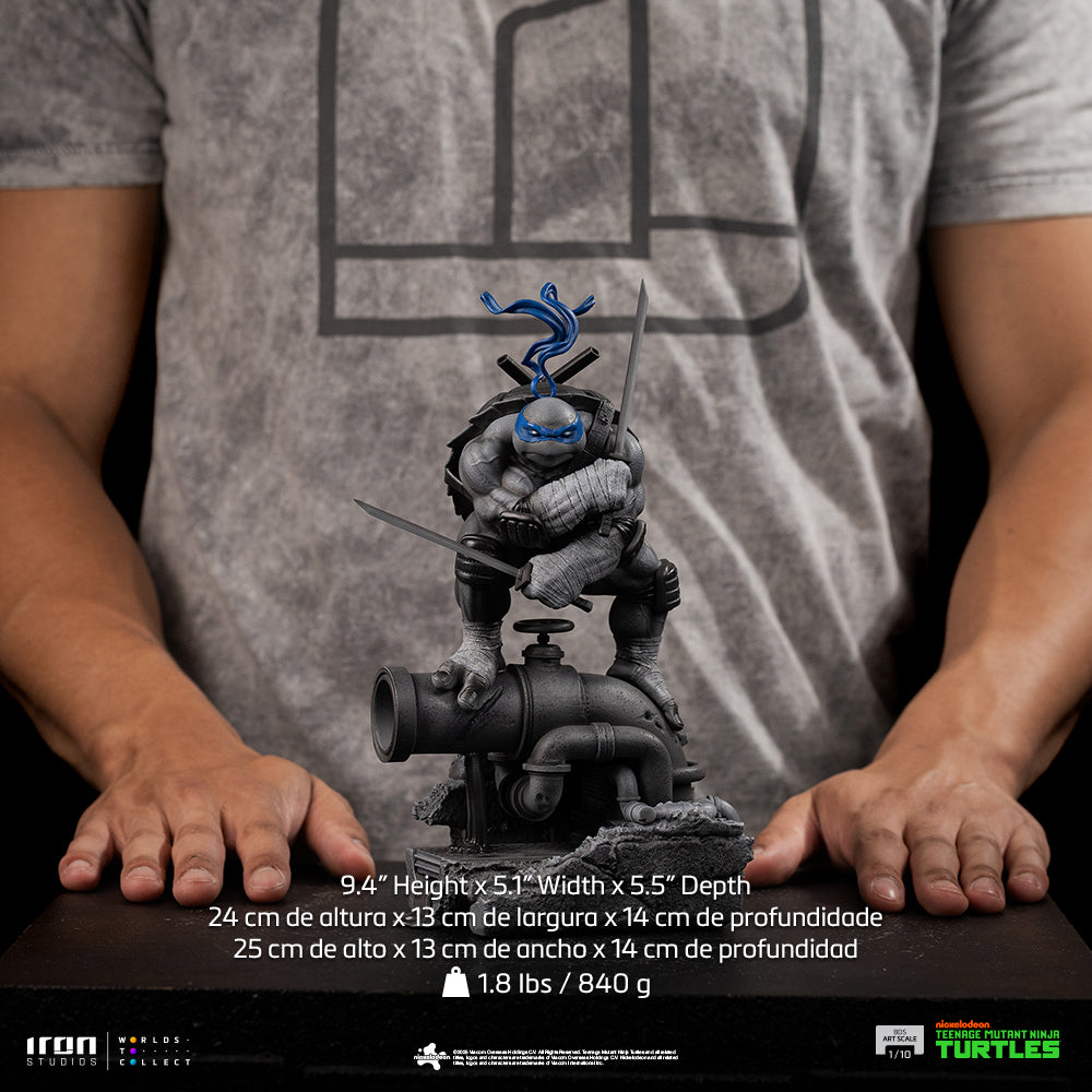 Exclusive ! Black & White Variant  Iron Studio Teenagr Mutant Ninja Turtle TMNT