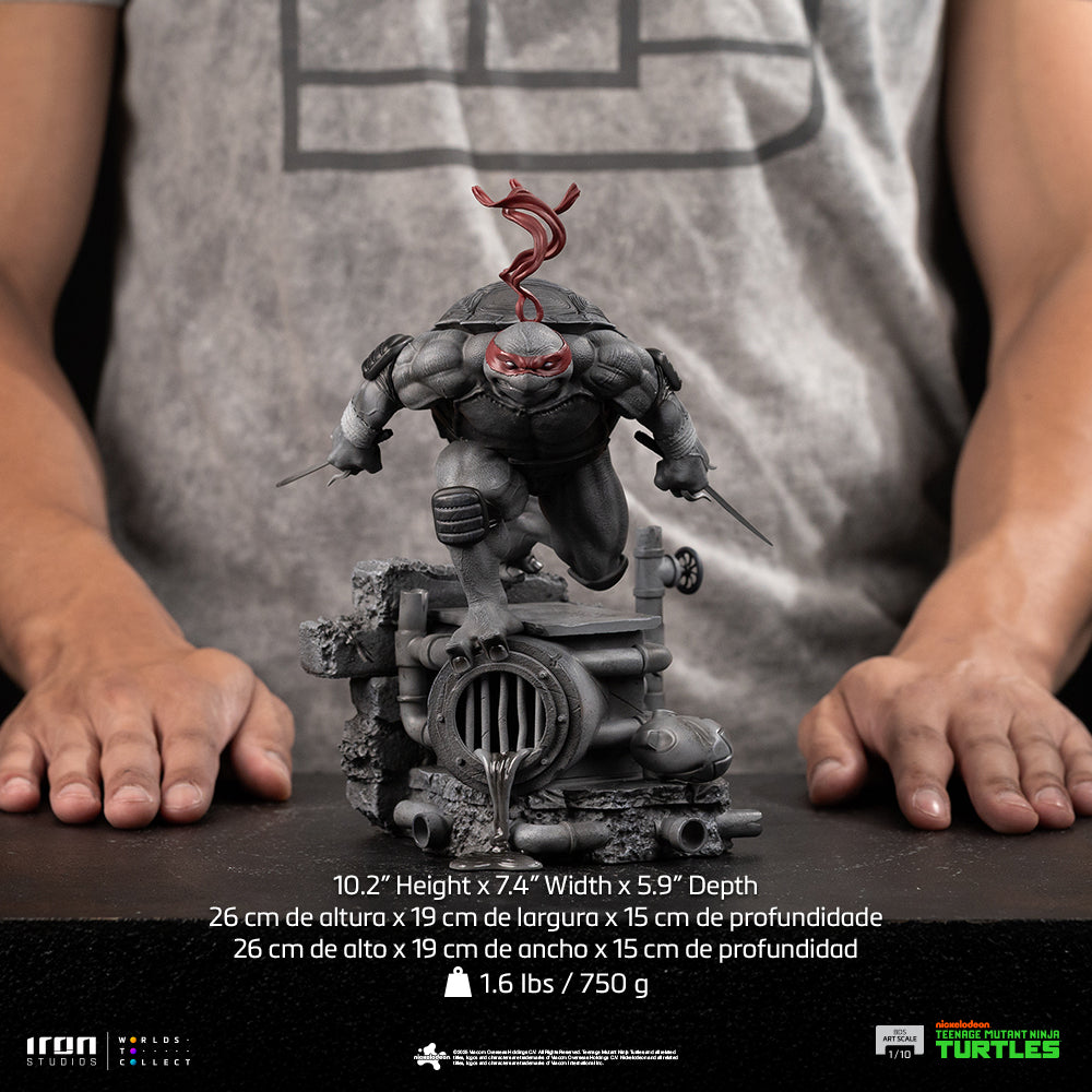 Exclusive ! Black & White Variant  Iron Studio Teenagr Mutant Ninja Turtle TMNT