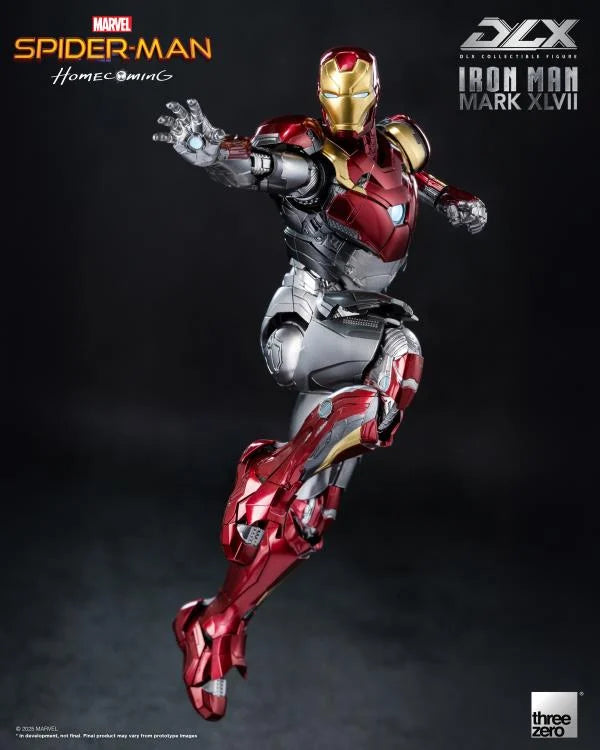 Threezero Spiderman: Homecoming DLX Iron Man Mark 47 1/12 Scale Action Figure