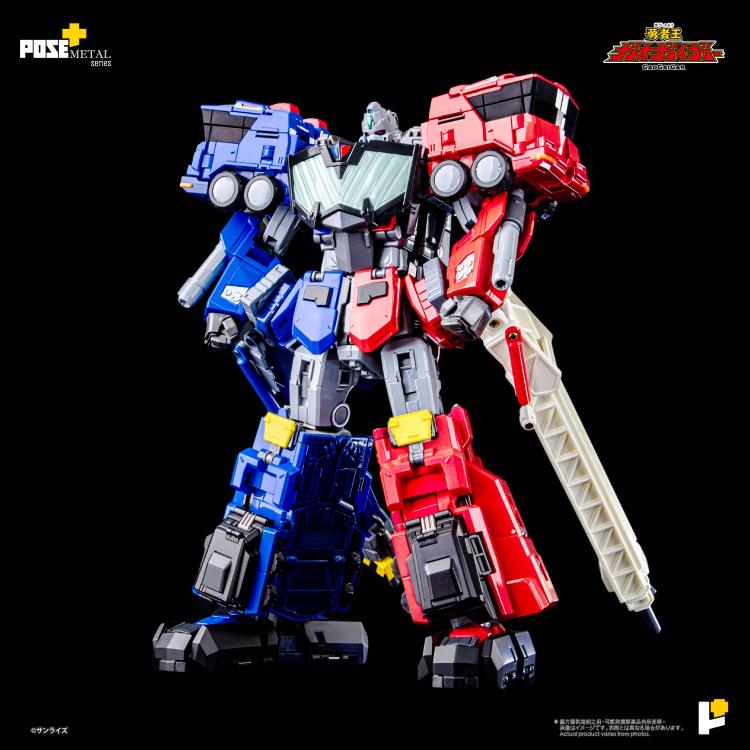 The King of Braves GaoGaiGar Pose+ Metal Heat Series ChoRyuJin Action Figure