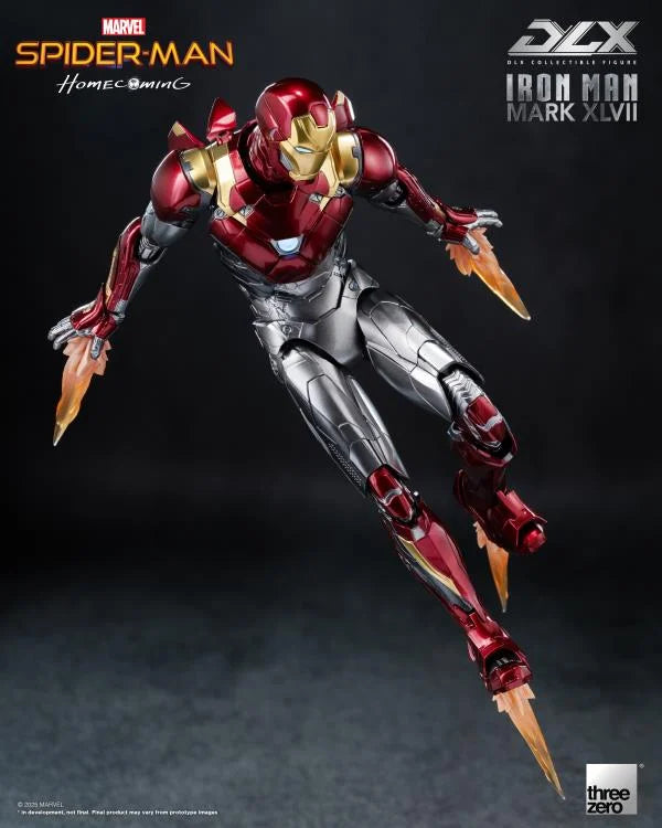 Threezero Spiderman: Homecoming DLX Iron Man Mark 47 1/12 Scale Action Figure